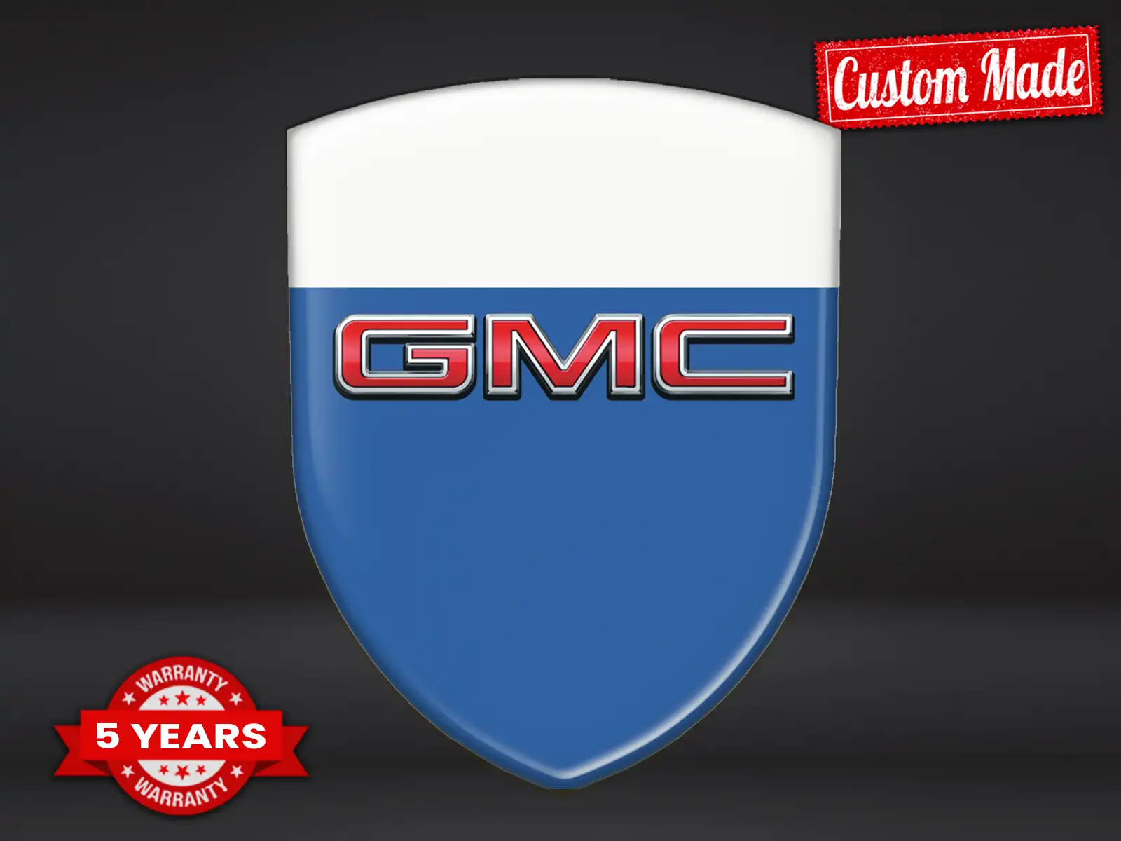 GMC Windschutzaufkleber Robust Hochwertig Professionell